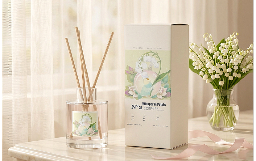 Trio Notes N°2 香氛单品包装展示